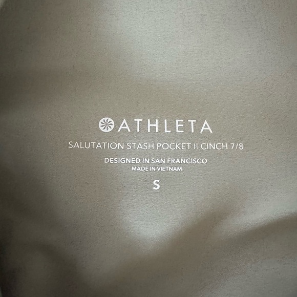 Light sage green, ATHLETA small - Picture 3 of 4